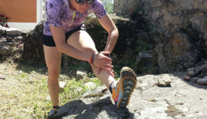 Nuria Domínguez pone a prueba una nueva zapatilla para corredoras de montaña, la Altra Superior 2.0. Foto:CdM