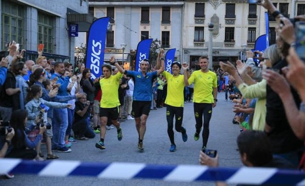 Llegada del equipo Ultra-Trail. Foto: Organización