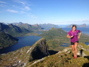 Emelie Forsberg en la Tromsø. Foto: Organización