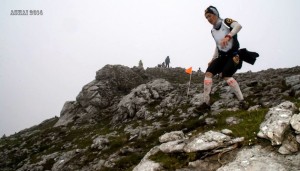 Emma Roca, alma mater del proyecto Summit, en Zegama. Foto: Ashai