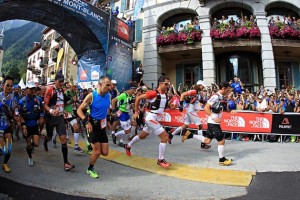 Salida del UTMB. Foto: UTMB