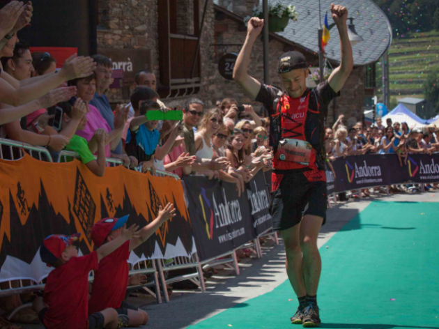 Francesc Solé vence en la Ronda dels Cims por segundo año consecutivo, tras superar los 170km y 13.500m de desnivel positivo!  Foto: AUTV