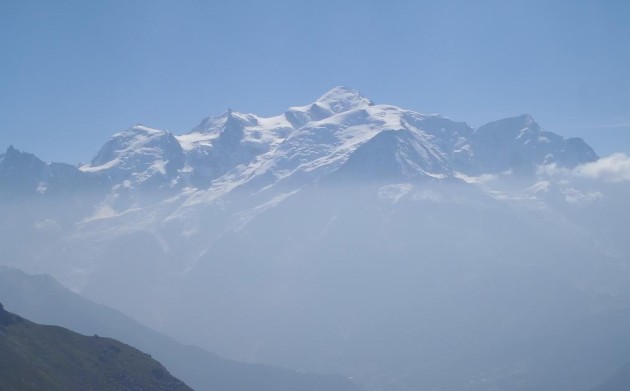 Vista del Mont Blanc. Foto: UTMB