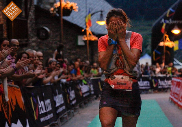 La corredora de Salomon no ha tenido no ha tenido rival y ha encabezado la carrera en todo momento. Foto: AUTV