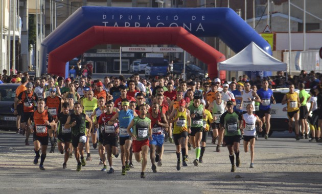 Salida rapida en la 'Cursa de Muntanya d'Ulldecona'