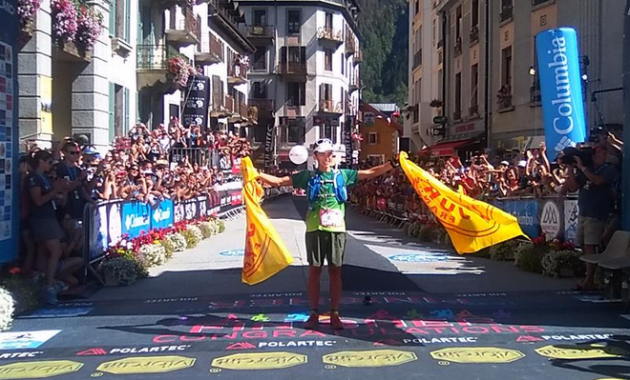 Xavier Thevenard, vencedor del UTMB 2015, dominó la carrera del principio a fin y así  logra su segundo UTMB. Foto: @trailrunningESP