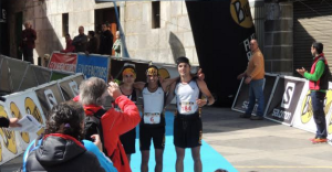 Espectacular final el que ha tenido lugar hoy en la categoría reina del fin de semana en Otañes. Zaid Ait Malek ha ganado una carrera que se ha decidido en los últimos metros. Imagen: Jordi Corbella