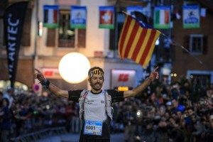 Pau Bartoló, vencedor de la TSD en 2015 y la CCC en 2014.  Foto (c) Ultra-Trail du Mont-Blanc/Franck Oddoux.