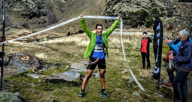 Jokin Lizeaga, vencedor de la 1ª edición Els 2900 Alpine Run. Foto: Organización