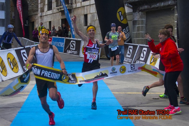 Zaid Ait Malek llegando a meta como ganador en la pasada edición Foto (c) Organización