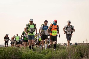 Chema Martínez liderando la carrera. Foto: Organización