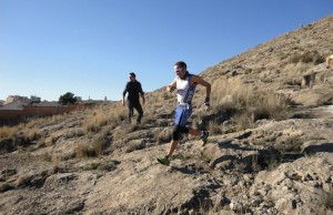 Juan Díaz en el Duatlón de Montaña Cerro Cuco. Foto: Maribel Mo Si