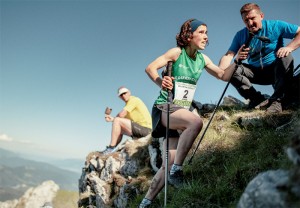 Oriol Cardona y Ainhoa Sanz, vencedores del Kilómetro Vertical de Zegama