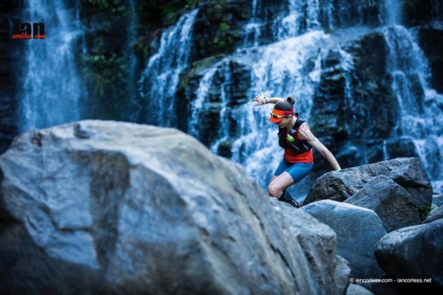 Anna Comet en una de las etapas de The Coastal Challenge Foto (c) Ian Coreless