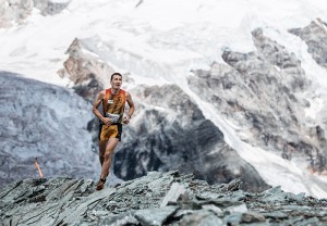 Podio de Zaid en la irrupción de Antonioli en la  Matterhorn Ultraks de la Copa del Mundo