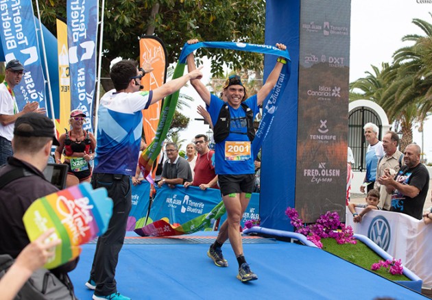 Pau Capell, otro de los grandes protagonistas en la Tenerife Blue Trail