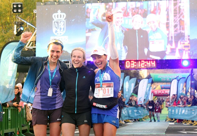 Poderío canario e internacional en el podio de la decana de la Reventón Trail