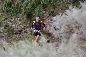 Caroline Chaverot durante la pasada edición de Transgrancanaria Foto (c) Carlos Díaz Recio