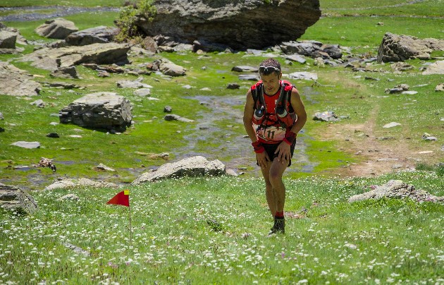 Francesc Solé en plena Andorra Ultra Trail. Foto: Andorra Ultra Trail