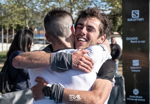 Eduard Hernandez y Jan Margarit, protagonistas de las GTNS en el Trail Cap de Creus