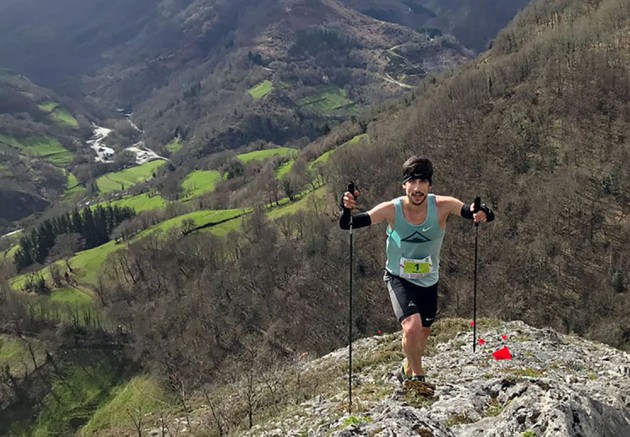 Pablo Villa se impone en la Puerta Muniellos antes del Mundial de Trail