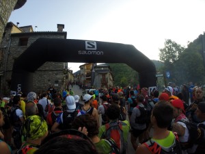 Corredos antes de la salida de la primera edición del Ultratrail Ulldeter Foto (c) Pol Puig Collderram