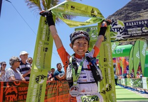 Las Peñas y Yoshizumi dejan sin triunfo a los españoles en el Maratón de la Transvulcania