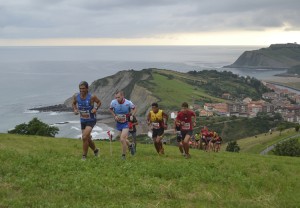 Los acantilados de Zumaia, escenario de la cuarta prueba de la Copa de España