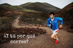 Correr te da lo que los demas te quitan.   Foto: Kilian Jornet “Correr o morir”