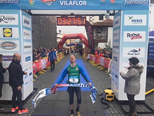 Miguel Caballero se ha proclamado Campeón de España de Trail Foto (c) Organización