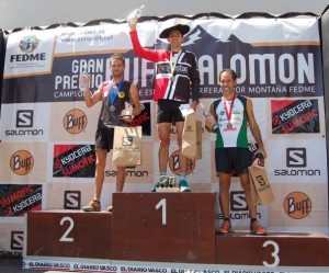 Los ganadores de la Zumaia Flysch Trail Mendi Lasterketa. Foto: Ocisport